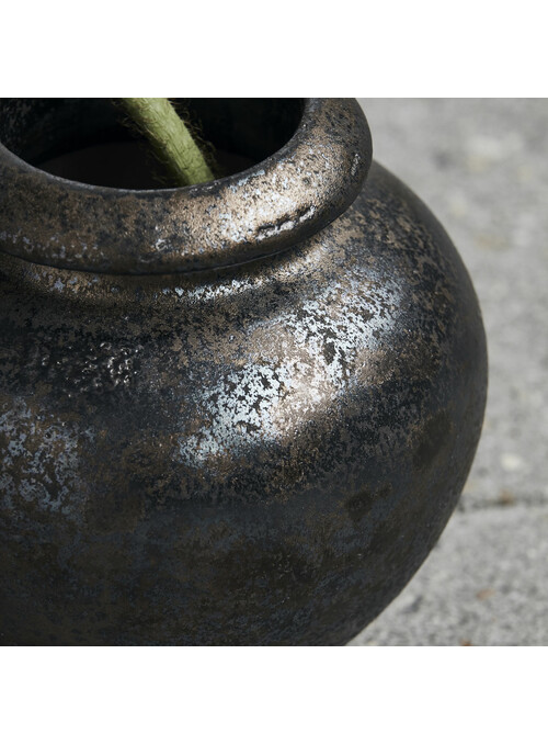 Vase, Mini, Bronze, Marron