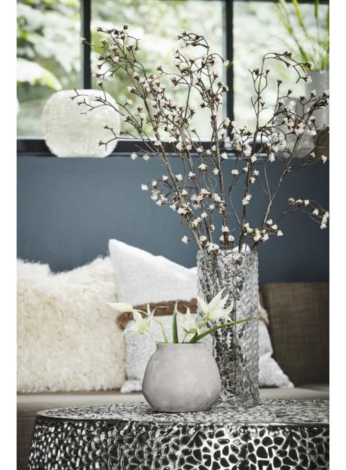 pot de fleurs Asielle gris
