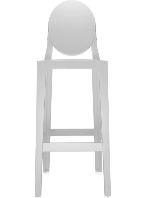 TABOURET ONE MORE 75CM BLANC